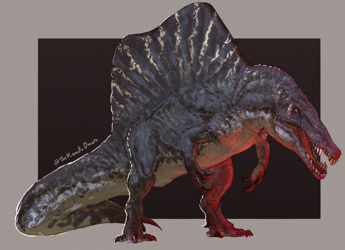 I was planning to post this later today, but events changed, Welcome back Spinosaurus
#JurassicWorldRebirth