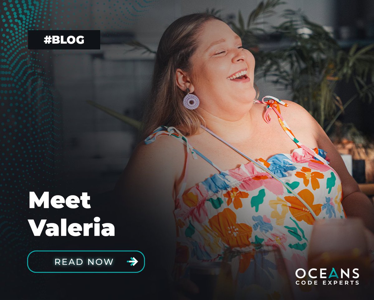oceans_code's tweet image. Meet Valeria, a valued member of our Triple-A team! 🌊 Her passion, expertise, and dedication make a real impact at Oceans. Get to know her story and see why she’s an essential part of our team. Read the full blog now! 🔗 oceanscode.com/our-blog/1100/… #TripleATeam #OceansCodeExperts
