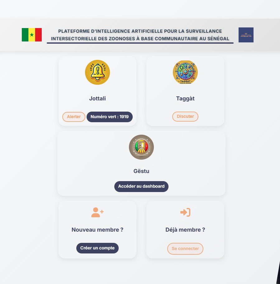 🚀 LANCEMENT DE LA PLATEFORME D’IA POUR LA SURVEILLANCE DES ZOONOSES AU SÉNÉGAL 🦠🤖

Le Laboratoire de Sociologie, d’Anthropologie et de Psychologie (LASAP) de l’Université Cheikh Anta DIOP de Dakar, en partenariat avec le <a href="/santegouv_sn/">Ministère de la Santé et de l'Hygiène publique</a> , le <a href="/MASAE_sn/">Ministère de l'Agriculture et de l'Elevage - MASAE</a> , et le Ministère de