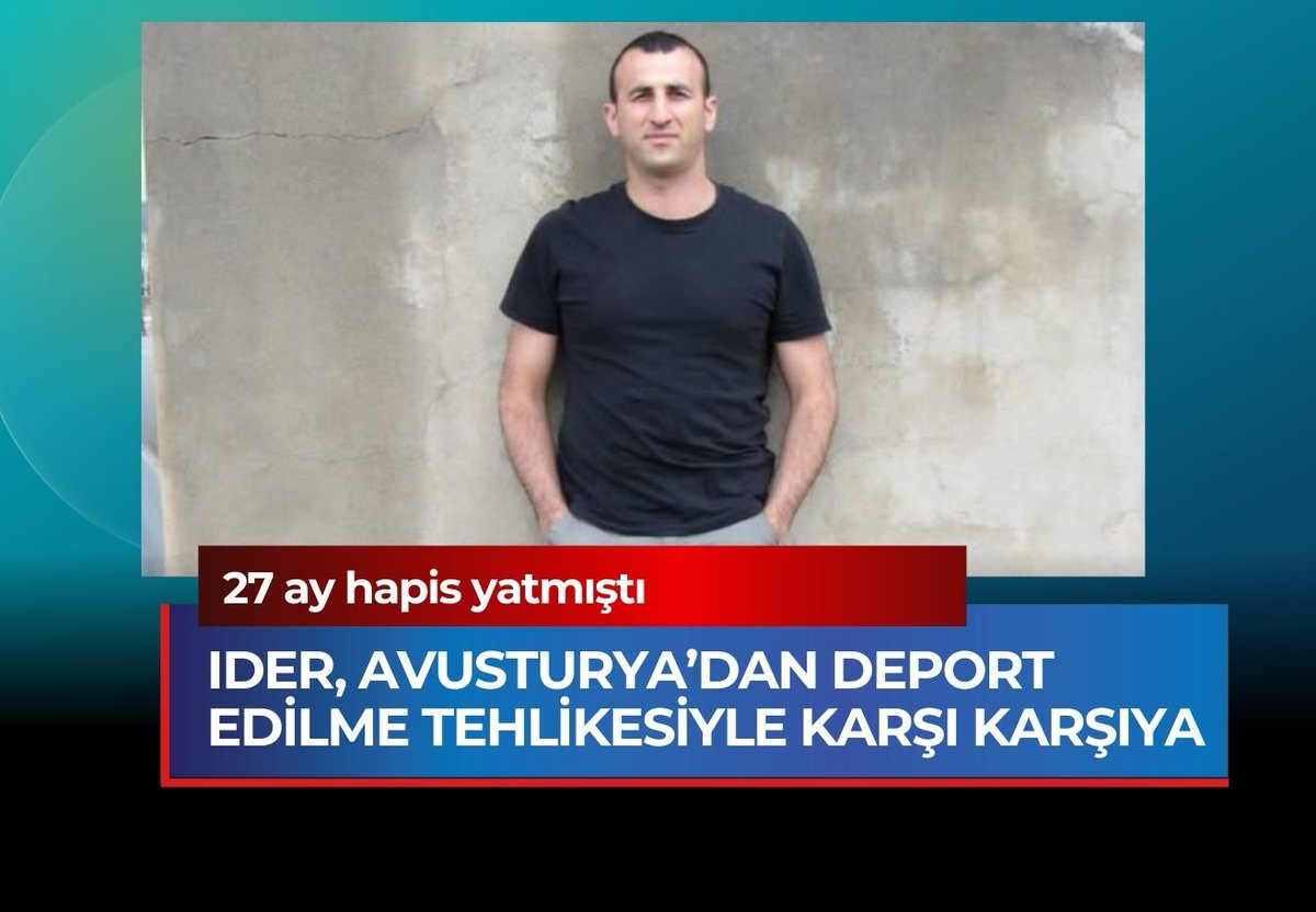 Elif78683520's tweet photo. Bulgaristan'daki iltica basvurusu daha önce reddedilen Cebrail İder'in Türkiye'ye gönderilme riski bulunuyor.
@UN
#DeporttHayir
#StopExpulsion https://t.co/px32CspZgX