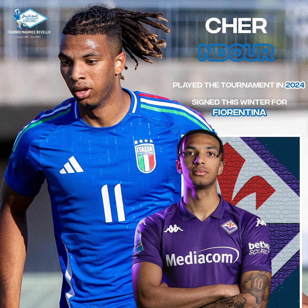 ✅️ WINTER TRANSFER WINDOW 

🇫🇷 Mathys Tel
🇧🇷 <a href="/antony00/">Antony Santos</a>
🇨🇮 Bazoumana Touré
🇮🇹 Cher Ndour

... and so many others !

📰 A lot of <a href="/TournoiMRevello/">Tournoi Maurice Revello</a> graduates made the headlines during this winter transfer window !

↪️ More details here : tournoimauricerevello.com