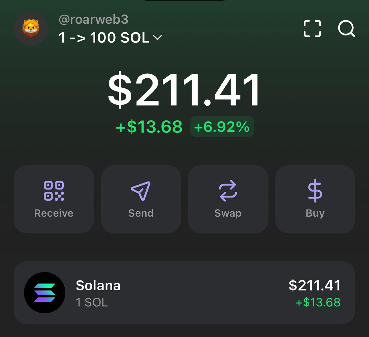 1 SOL to 100 SOL challenge 🦍

watch and learn

wallet will be doxxed if enough people join the challenge