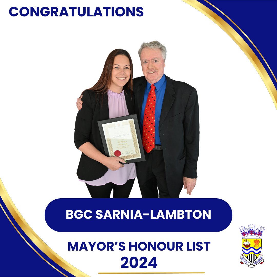 mayorofsarnia's tweet photo. Spirit of Sarnia.  Honour List (2) https://t.co/nNc8YiTOaD