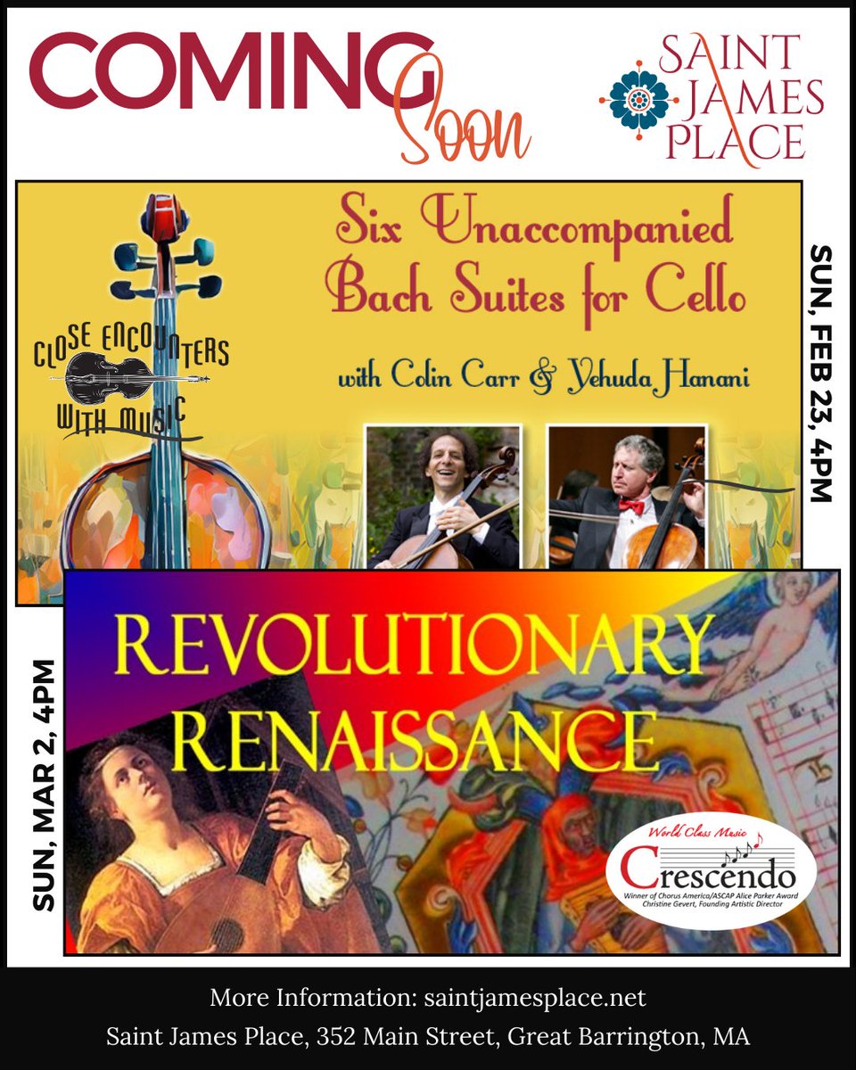 From our friends at Saint James Place in Great Barrington. saintjamesplace.net