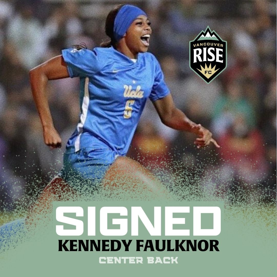 VancouverRiseFC's tweet photo. No Entry Zone Activated. 🚧🔥Kennedy Faulkner is bringing grit, strength, and a lockdown mentality to Vancouver Rise FC. Whether shutting down attacks or commanding the backline, she’s a force you don’t want to go up against. Let’s get to work, Kennedy! @NorthernSuperLg https://t.co/TfHmmojXcz