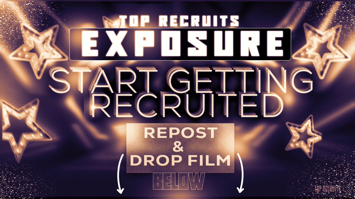 FREE Recruiting Exposure Opportunity 🌟🏈⬇️

Get noticed and supported by colleges, coaches, recruiters, scouts, combines, showcases, camps, and more!

REPOST and DROP FILM! ⬇️