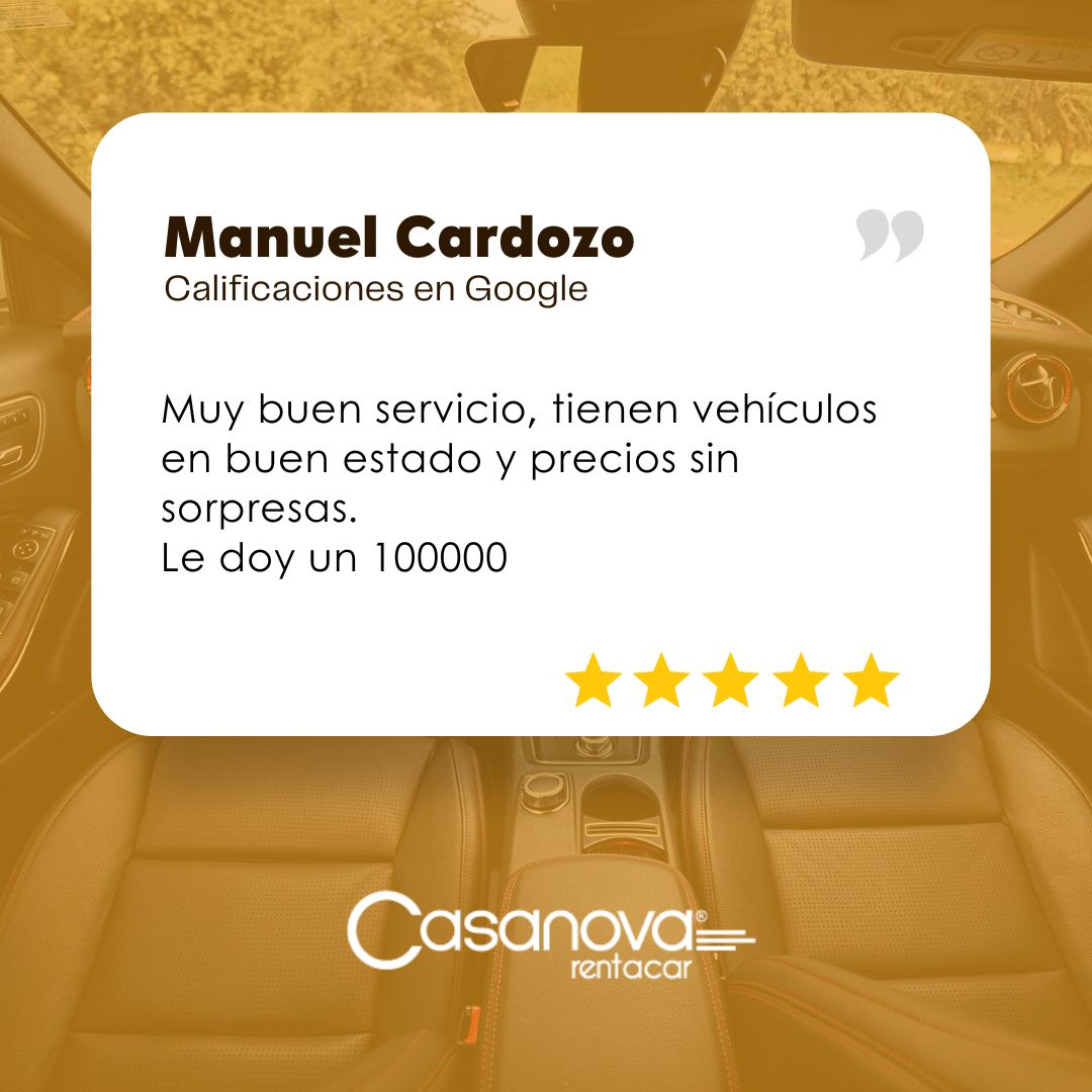 Trabajamos cada día en darte el mejor servicio. ¡Tu opinión es muy importante para nosotros!