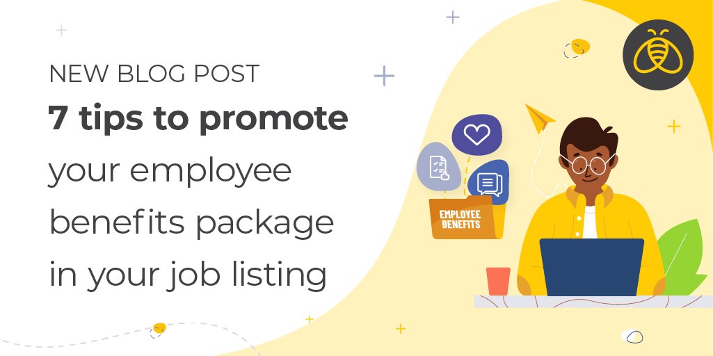 When someone only sees salary in your job listing, their idea of the total compensation your company is offering is limited! ✔️

7 tips to promote your employee benefits package in your job listing ✔️
hubs.ly/Q0355F6g0

#JobListing #JobPosting #EmployeeBenefits