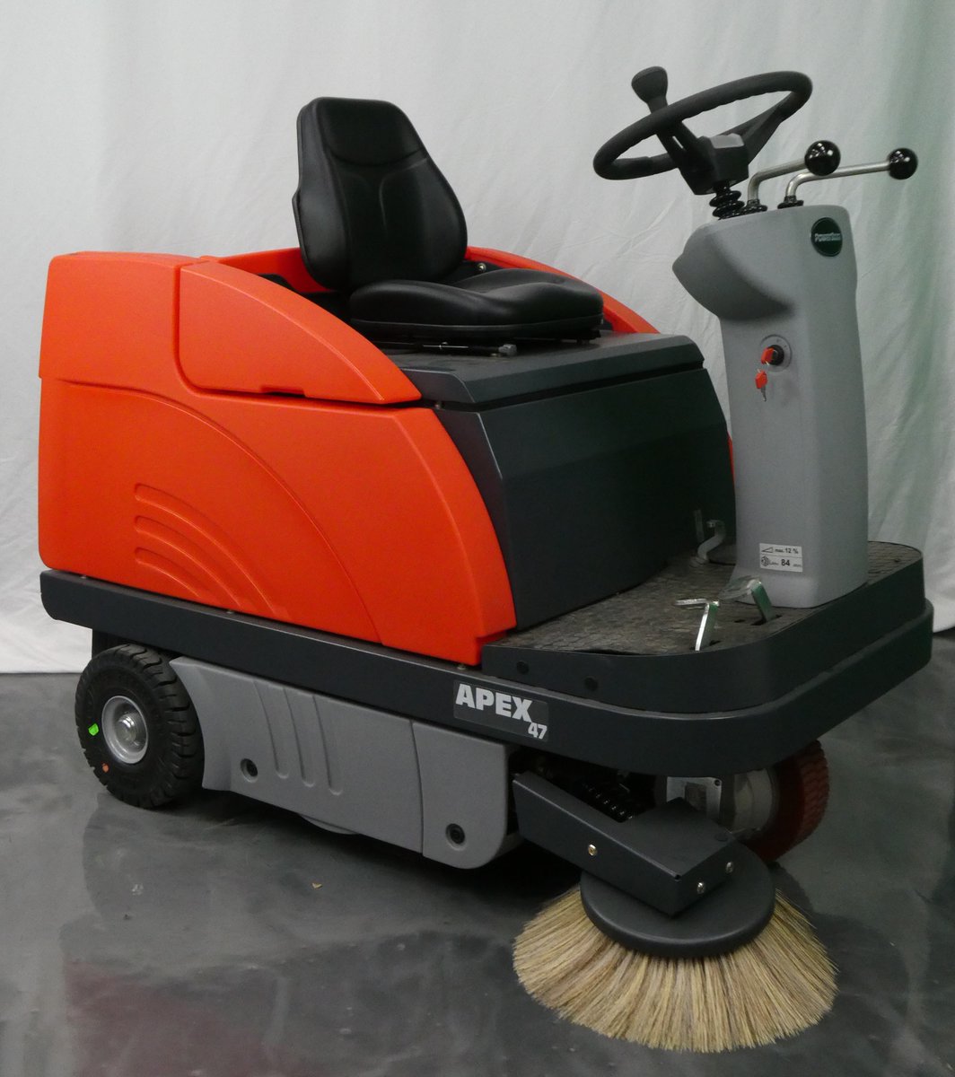 Designed for efficiency and durability, the PowerBoss Apex 47 Industrial Rider Sweeper is built to handle even the toughest cleaning jobs.

Give your facility the deep clean it deserves with the PowerBoss Apex 47! Visit powerboss.com to learn more.

#PowerBoss #Apex47