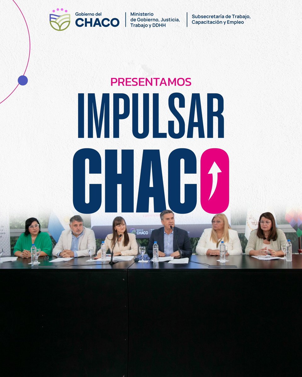 LeandroZdero's tweet photo. 💼 IMPULSAR CHACO 🙌🏽
Impulsamos el futuro, creamos oportunidades. https://t.co/HEH0RDe0vg