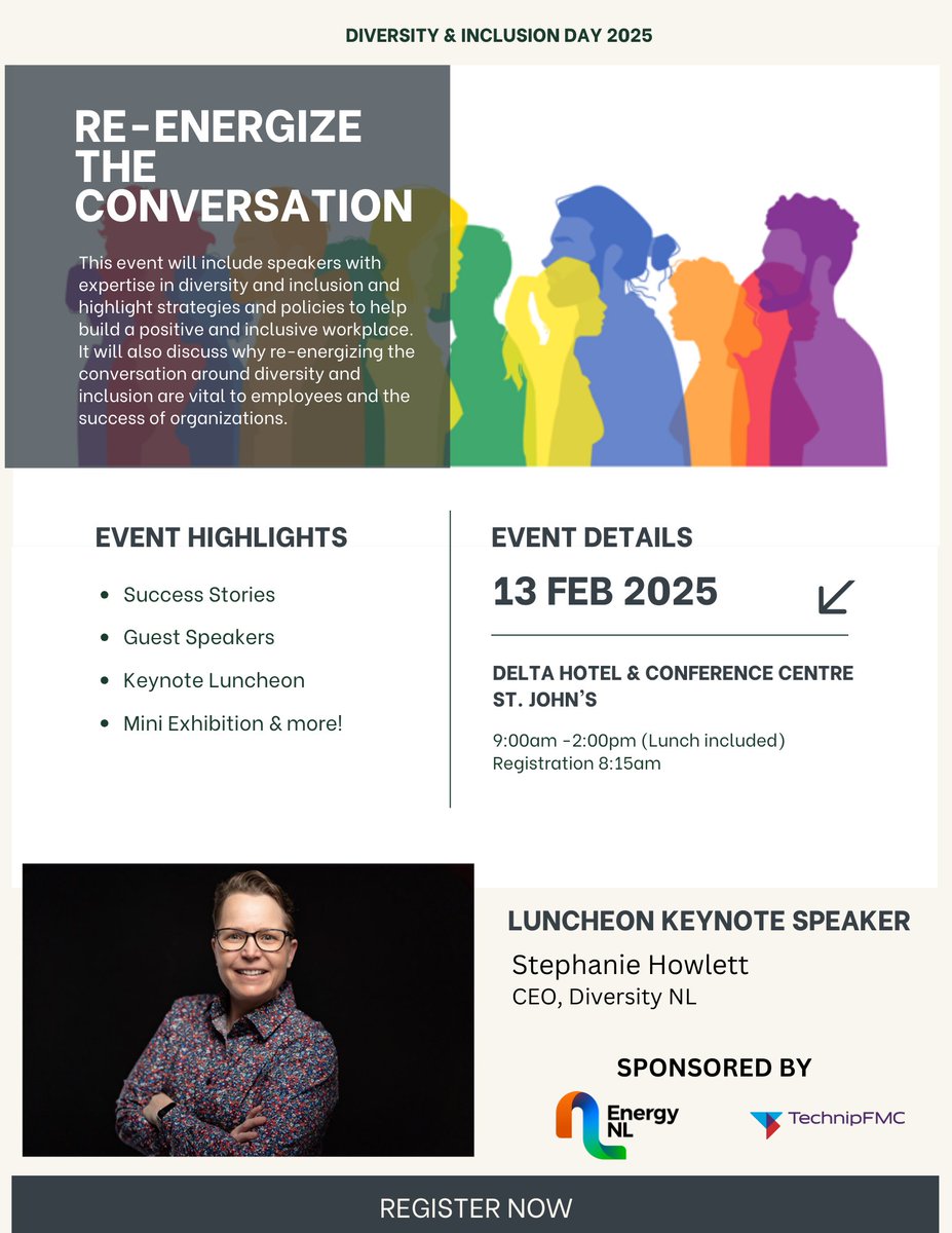 MentorabilityNL's tweet photo. We're excited to be joining @WeAreEnergyNL  for Diversity and Inclusion Day 2025.

We'll be sharing ways we work with employers to help increase their capacity for disability inclusion in the workplace through one-time mentorship opportunities and learning sessions. https://t.co/aGjshrtvwX