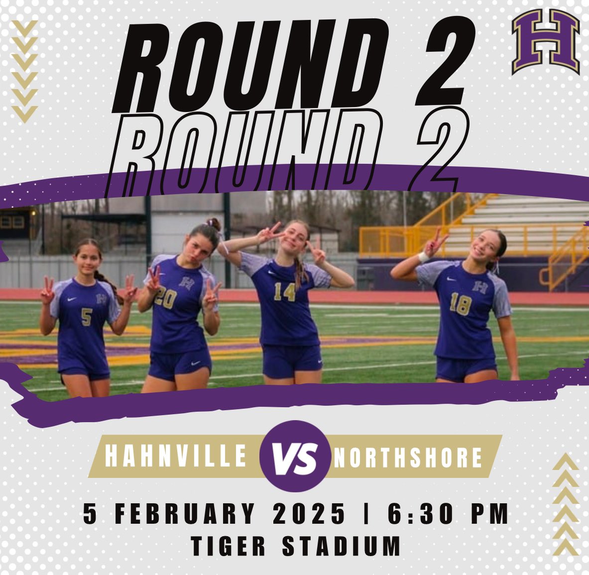 Tomorrow we continue playoffs against Northshore High😈⚽️ Kick off is for 6:30pm #LetsGEAUX