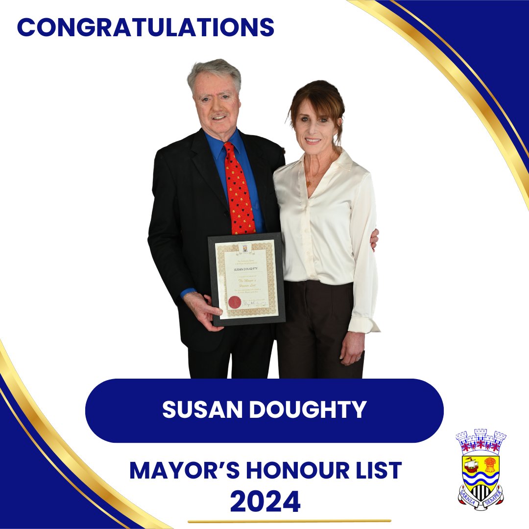 mayorofsarnia's tweet photo. Spirit of Sarnia: Mayor's Honour List Recipients (4) https://t.co/nnQDChwqkZ