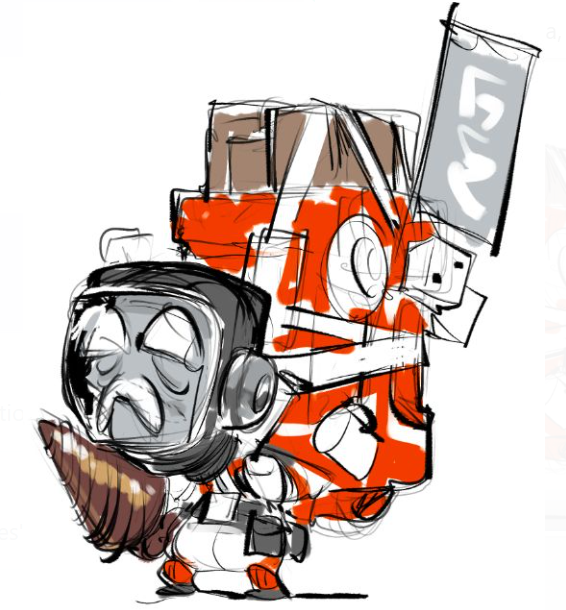 AppletreeDev's tweet image. Always wonderful the concept art that Ismael Municio (@IsmaelMunicio ) makes for my game. 
It's very easy to work this way.

#indiegame #gamedev #conceptart #characterdesign