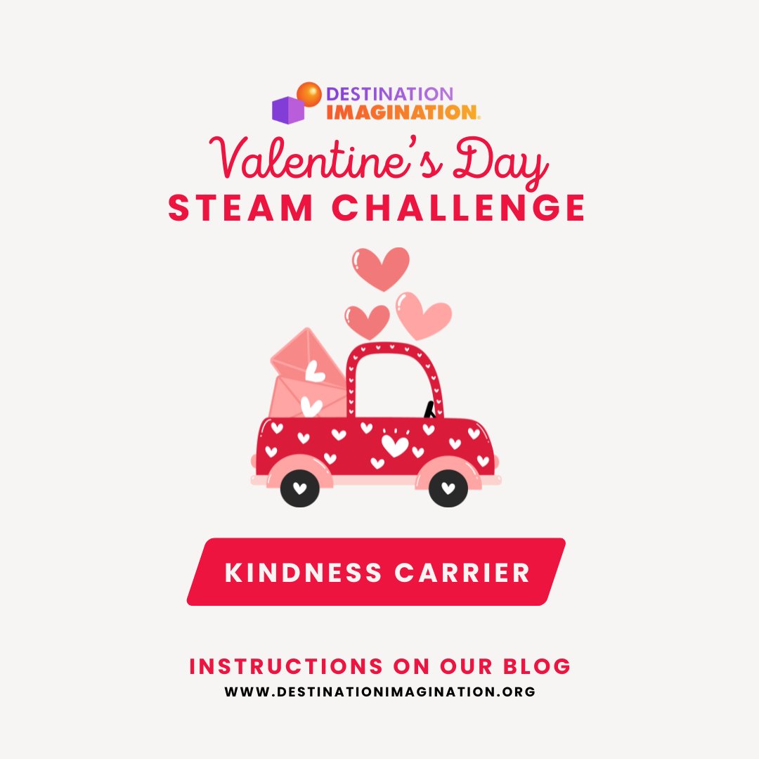 IDODI's tweet image. 💌✨ Zip, zoom &amp;amp; spread some love! ✨💌

Our Valentine’s Day STEAM Challenge invites students to design a zipline delivery system &amp;amp; tell a creative story about a special Valentine! 

Get started: hubs.ly/Q034x_bk0

#STEAMactivity #ValentinesDay #DestinationImagination