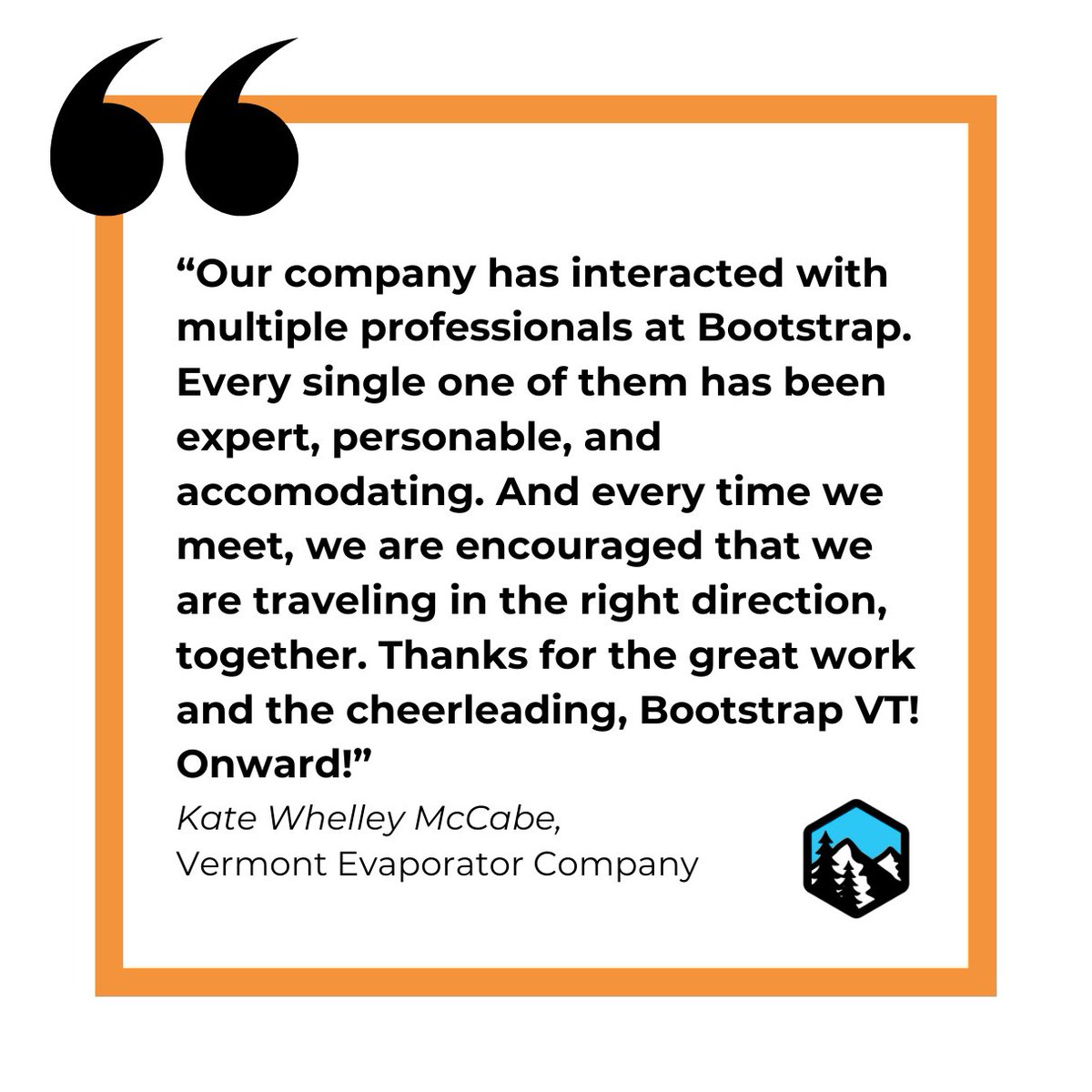 BootstrapVT's tweet image. Collaboration, expertise, and a little cheerleading, that’s what we bring to every client partnership! 🚀 Grateful for the kind words from one of our amazing clients.
See what they had to say! ⬇️
#ClientLove #MarketingSuccess #BootstrapVT #Onward