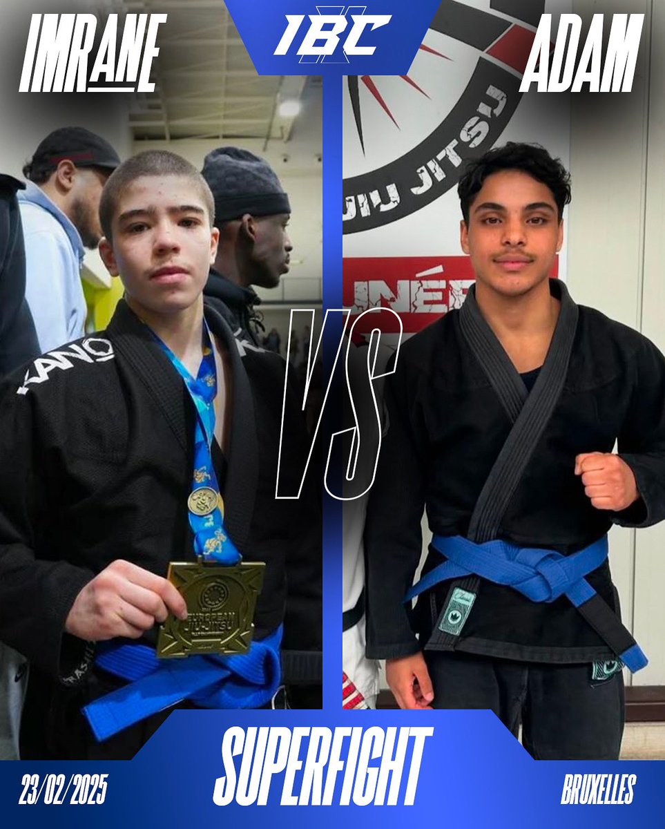 ILIASBJJ_'s tweet photo. 🚨 ON Y EST ! 
Annonce du premier superfight @ibcompetition le 23 février ou on aura un affrontement 100% bruxellois qui risque vraiment d’être explosif 🌪️🔥

Place spectateur en dm 📥 https://t.co/glNm4GJIY6