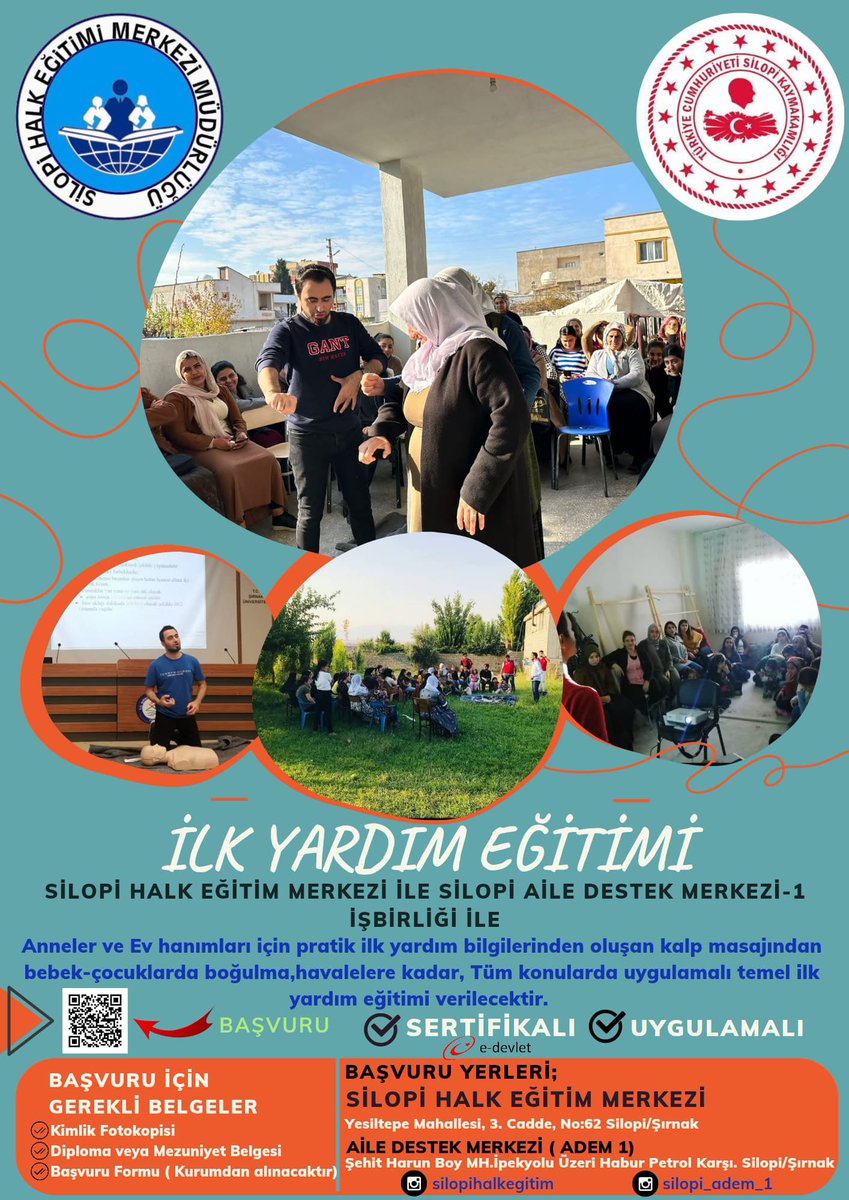 Hanımefendileri kursumuza bekliyoruz. Önce hayat!!!! <a href="/BirolEkici73/">Birol Ekici</a> <a href="/SirnakValiligi/">T.C. Şırnak Valiliği</a> <a href="/cihatkoc61/">Cihat Koç</a> <a href="/silopikymkmlk/">T.C. Silopi Kaymakamlığı</a> <a href="/baranbilen73/">Osman BİLEN</a>