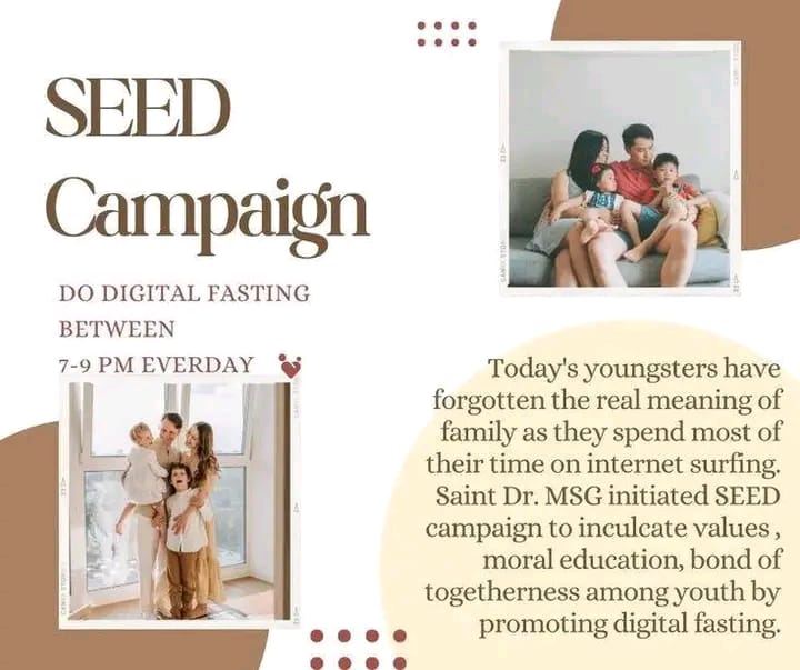 KhushiGarg32989's tweet image. #DigitalFasting #SeedCampaign 
#OvercomePhoneAddiction
#QualityTimeWithFamily
#DigitalFast #FastDigitally
#FamilyTime #DeraSachaSauda
#SaintDrMSG #SaintDrMSGInsan
#RamRahim #BabaRamRahim 
#GurmeetRamRahim