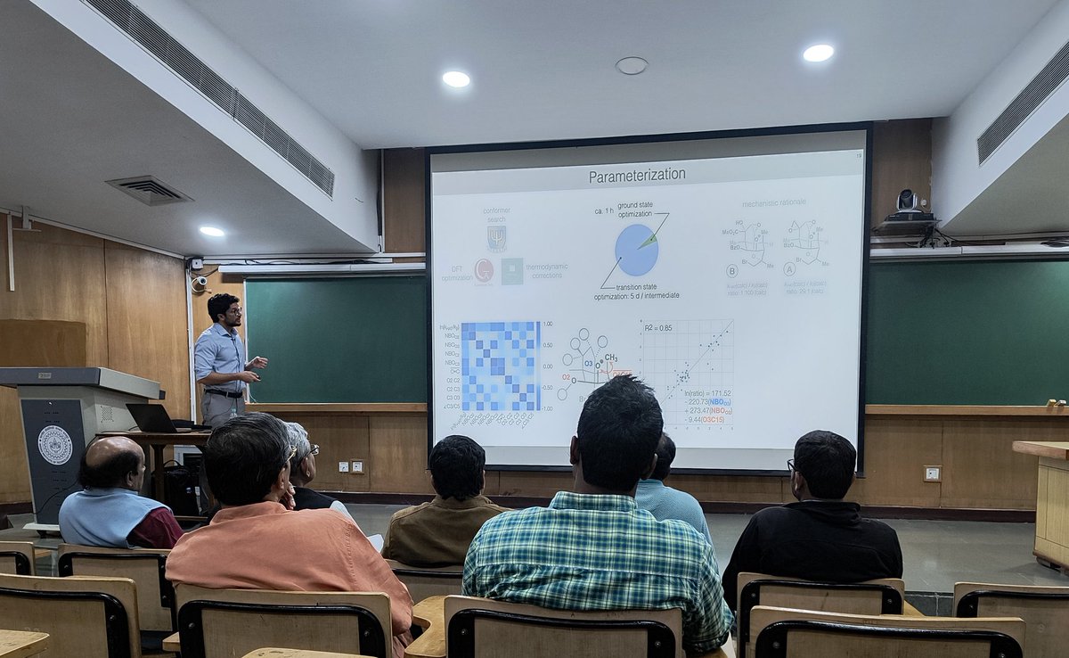 Nitin sharma (@nitinsharma_07) on Twitter photo Fantastic talk by Prof. Ryan Shenvi ! <a href="/Shenvi_Lab/">Shenvi Lab</a>
Computational + organic = 🤯 (mind-blowing ) Fantastic talk by Prof. Ryan Shenvi ! <a href="/Shenvi_Lab/">Shenvi Lab</a>
Computational + organic = 🤯 (mind-blowing )