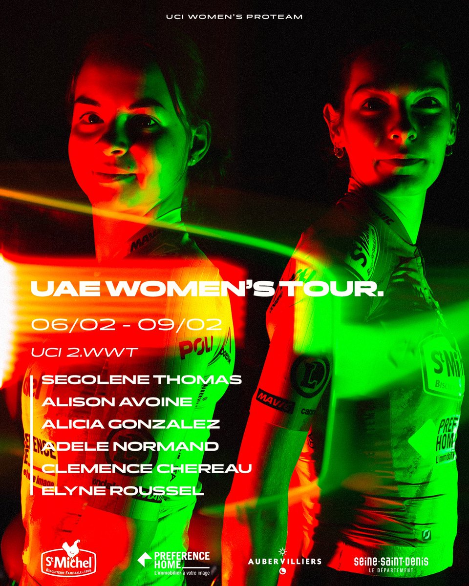 Two teams on two different continent 😎

🙋‍♂️<a href="/Etoile_Besseges/">Etoile de Bessèges - Tour du Gard</a> 
🙋‍♀️<a href="/uae_tour/">UAE Tour Official</a>