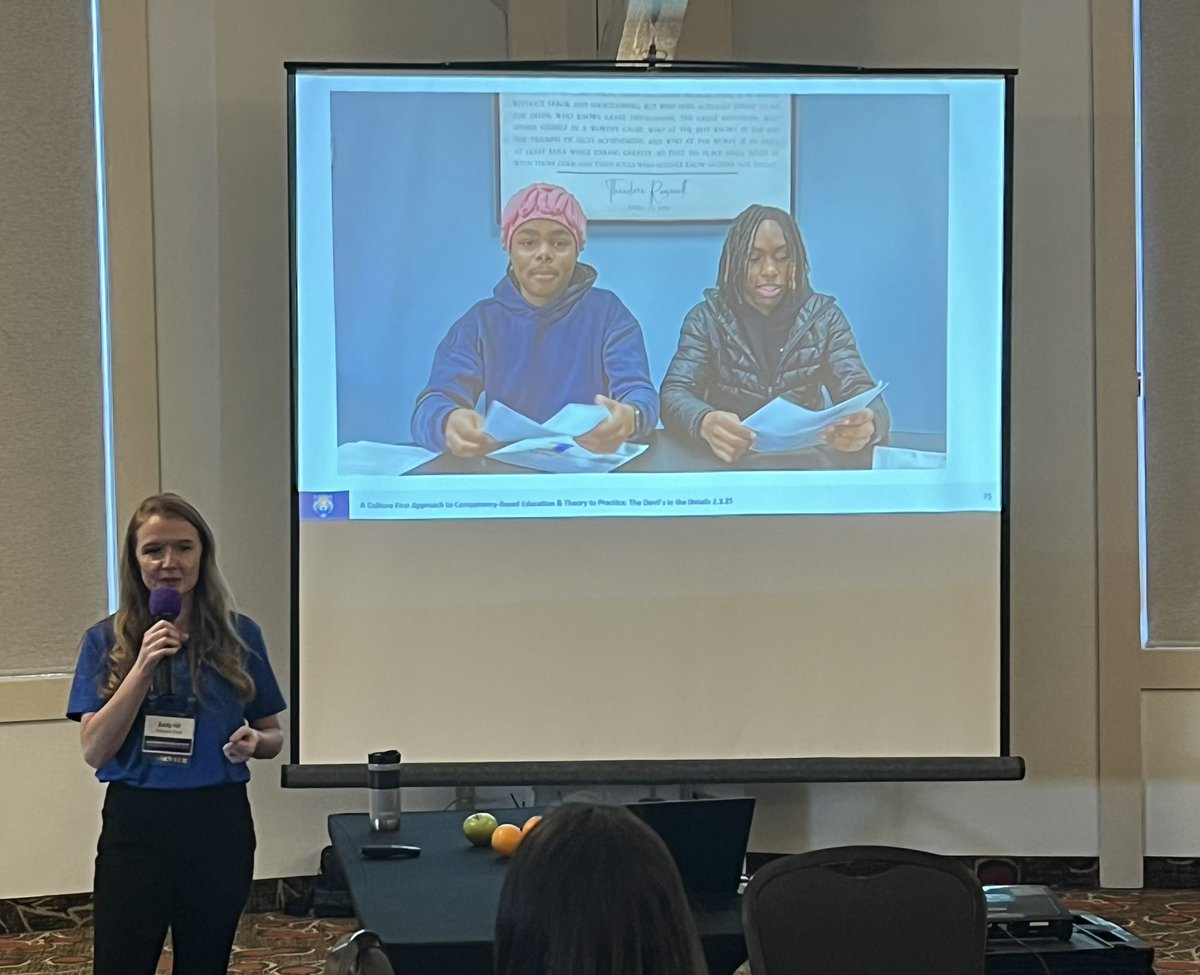 Great to see so many educators attend Chad Allen &amp; Emily Hill’s breakout session on how to get started with competency-based education in the secondary classroom. They both have been instrumental in helping to shape our model at Hancock Place! #hpsdtigers #MOPWR2025