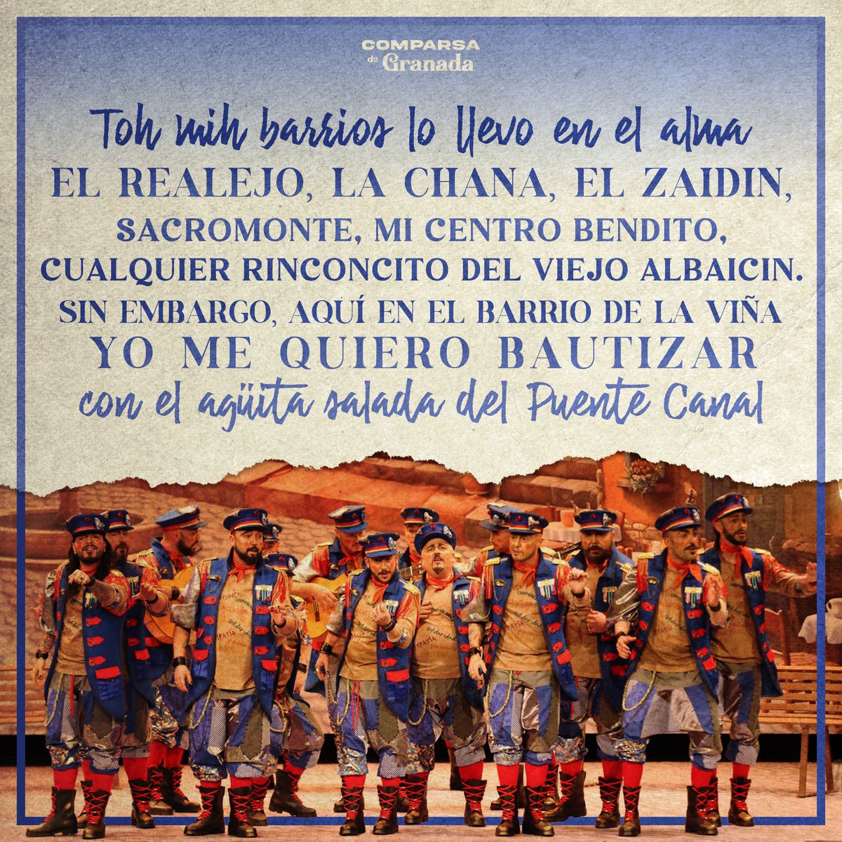 Os dejamos nuestro estribillo, que tanto nos estáis pidiendo 🥰

#ElGranComandante #Carnaval2025