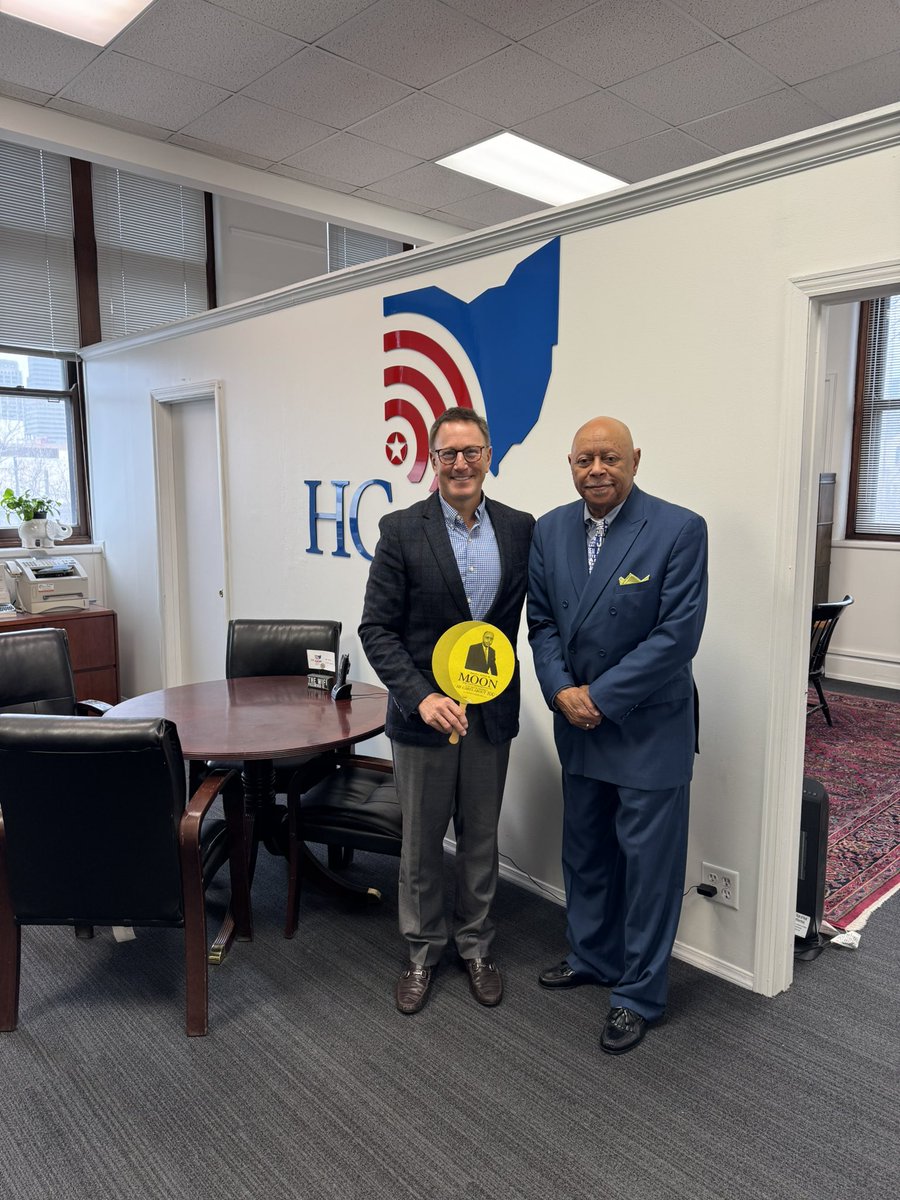HamCoGOP's tweet image. Chairman Mock @Judgemock had the pleasure of meeting with former candidate Ralph Moon Jr. Excited for what’s ahead as we build a stronger, more united movement for our community! #ConservativeValues #GOP
