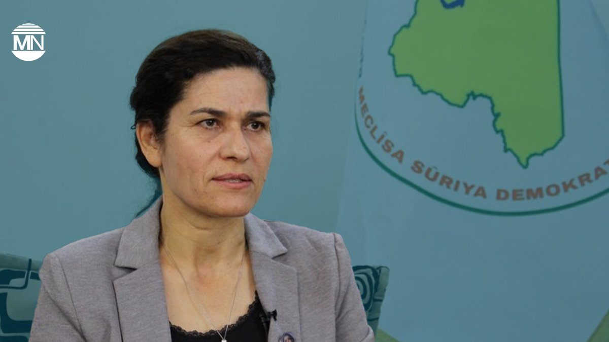 medyanews_'s tweet photo. Ilham Ahmed condemns international inaction on Turkey’s War Crimes in Syria
🔶Ilham Ahmed calls out Western hypocrisy over Turkish attacks in northern Syria, urging stronger international action to protect civilians and infrastructure.
#Syria #AANES #WomenInSyria
🔗https://t.co/1EFB3qBuar