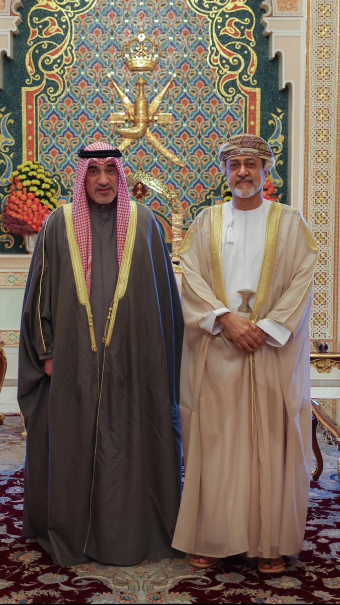 Dr/AHMED BATAMIRA (@ahmedbatamira) on Twitter photo عنوان اللقاء…
#عمان_والكويت_محبة_وإخاء
<a href="/SultanHaithamb1/">السلطان هيثم بن طارق / Sultan Haitham bin Tariq</a>
#هيثم_بن_طارق
#اوراق_الخريف عنوان اللقاء…
#عمان_والكويت_محبة_وإخاء
<a href="/SultanHaithamb1/">السلطان هيثم بن طارق / Sultan Haitham bin Tariq</a>
#هيثم_بن_طارق
#اوراق_الخريف
