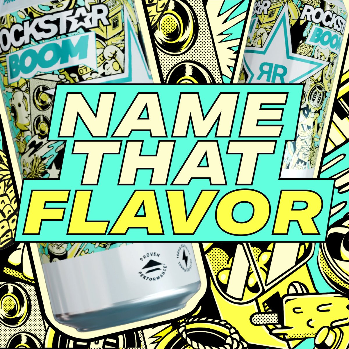 Surprise! Not one, but TWO new flavors are coming your way 🤯⚡ What’s your guess? 👇 #RockstarEnergy