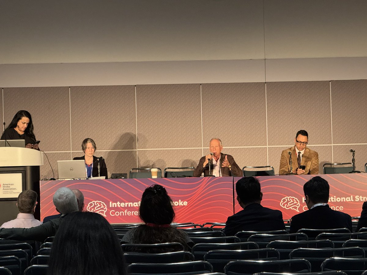 Lauren Fournier, MD (@fournier_lauren) on Twitter photo Starting the conference off right with a debate on the use of #mobilestrokeunits with the renowned <a href="/jimgrotta/">James Grotta</a>. #ISC25 #strokeintherealworld
<a href="/AHAScience/">AHA Science</a> Starting the conference off right with a debate on the use of #mobilestrokeunits with the renowned <a href="/jimgrotta/">James Grotta</a>. #ISC25 #strokeintherealworld
<a href="/AHAScience/">AHA Science</a>