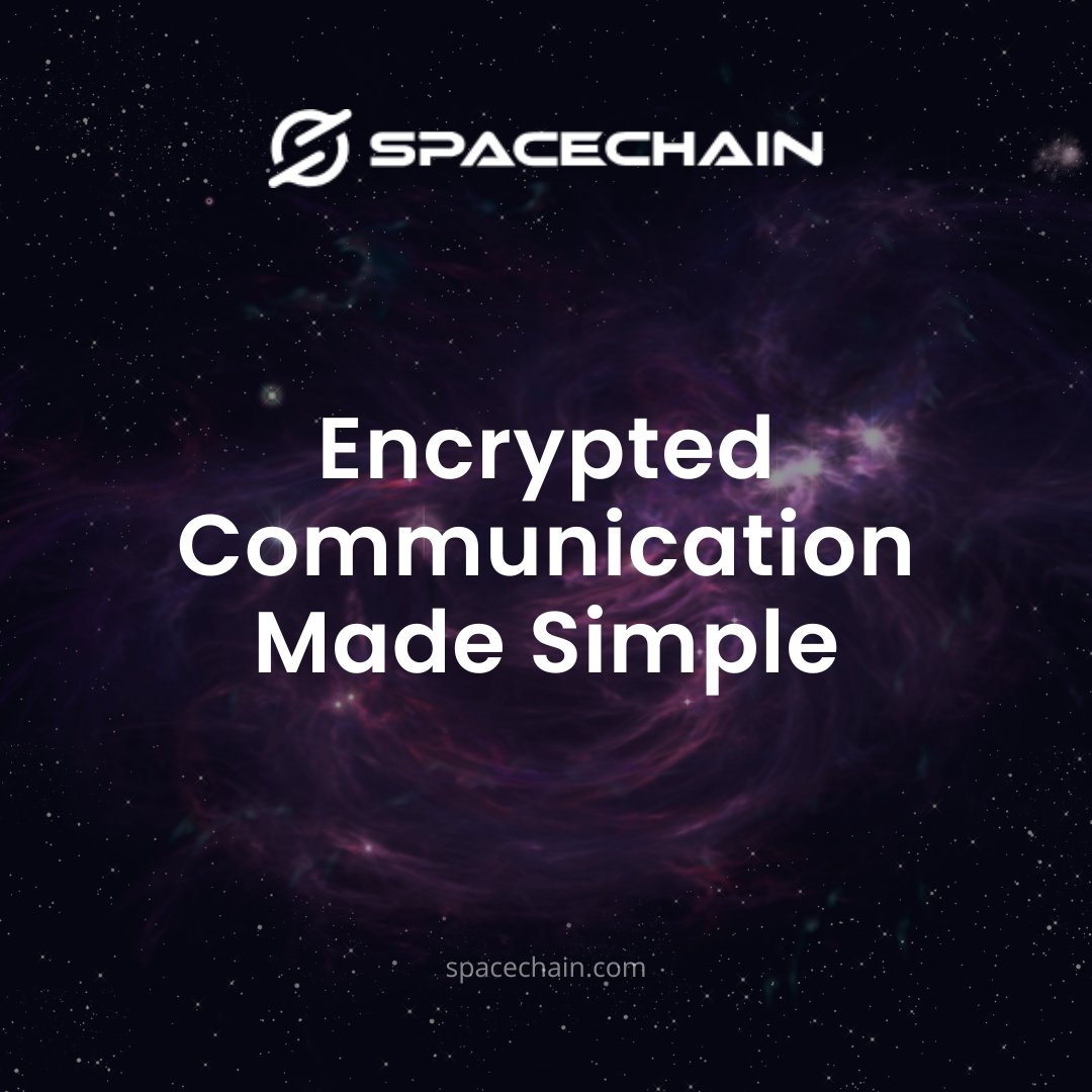 SpaceChain's tweet image. SpaceChain enables encrypted communication channels through satellite-generated session keys. Trust in every byte exchanged! 

tinyurl.com/4skeu7wr
#SpaceInnovation #DecentralizedTech #SecureCommunication #SpaceTech
