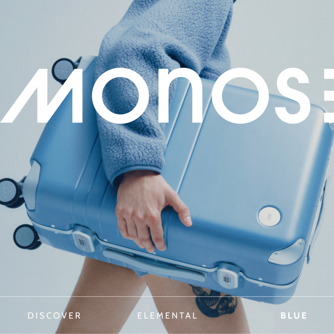 Introducing the Hybrid Collection’s latest colourway, Elemental Blue. The cool, desaturated hue elevates the Hybrid's signature zipperless design with a refined metallic finish and silver accents. Available for a limited time.

Shop now – only at monos.com