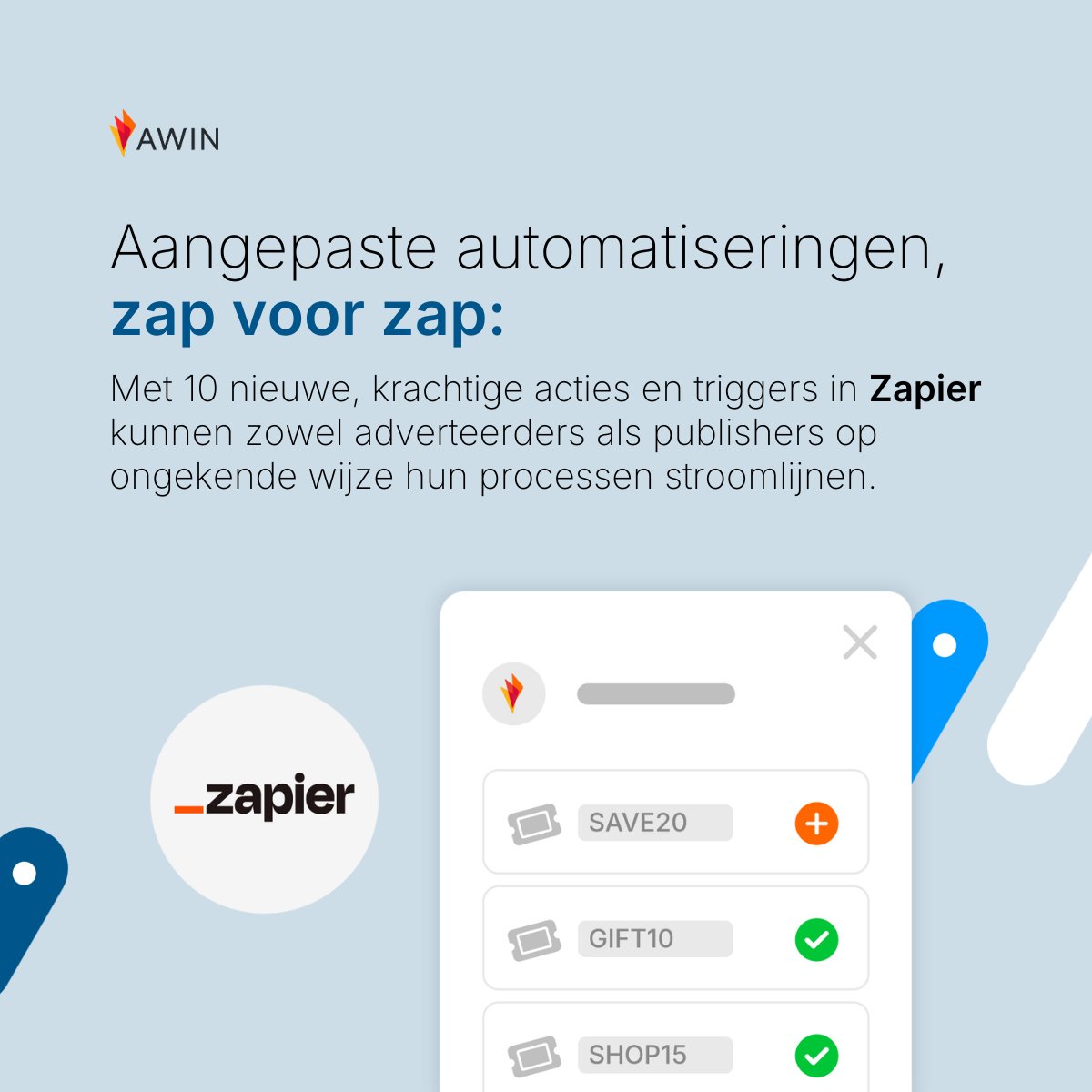 Awin_NL's tweet photo. Heb je afgelopen week de lancering van onze winter release gemist? Geen probleem, we hebben alle hoogtepunten voor je op een rijtje gezet 🚀

Meer informatie: https://t.co/PDjhFjZKyA

#AwinProductRelease #AffiliateMarketing #PartnerMarketing #InfluencerMarketing https://t.co/0ZrXgHnvK9