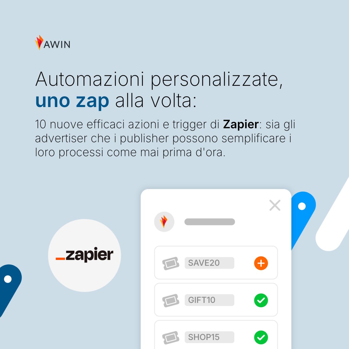 Ti è sfuggito il lancio della nostra Winter Release la scorsa settimana? Nessun problema: ecco tutti i punti salienti, solo per te 🚀

Per saperne di più: ow.ly/XTfL50UT6n1

#AwinProductRelease #AffiliateMarketing #PartnerMarketing #InfluencerMarketing