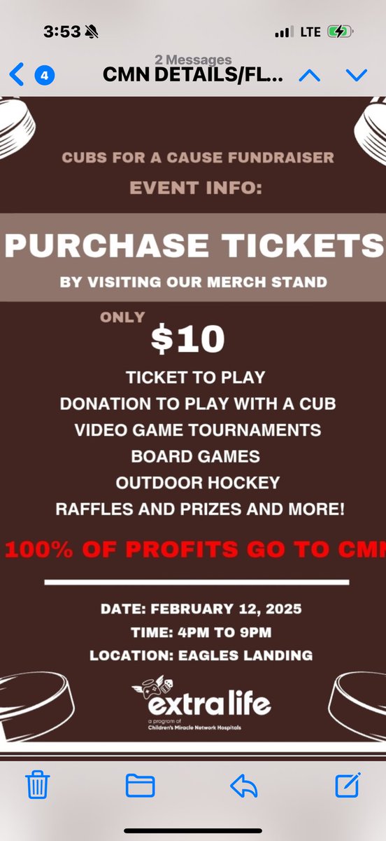 BoudreauCrystal's tweet image. Join the Hershey Cubs in raising money for Children’s Miracle Network!