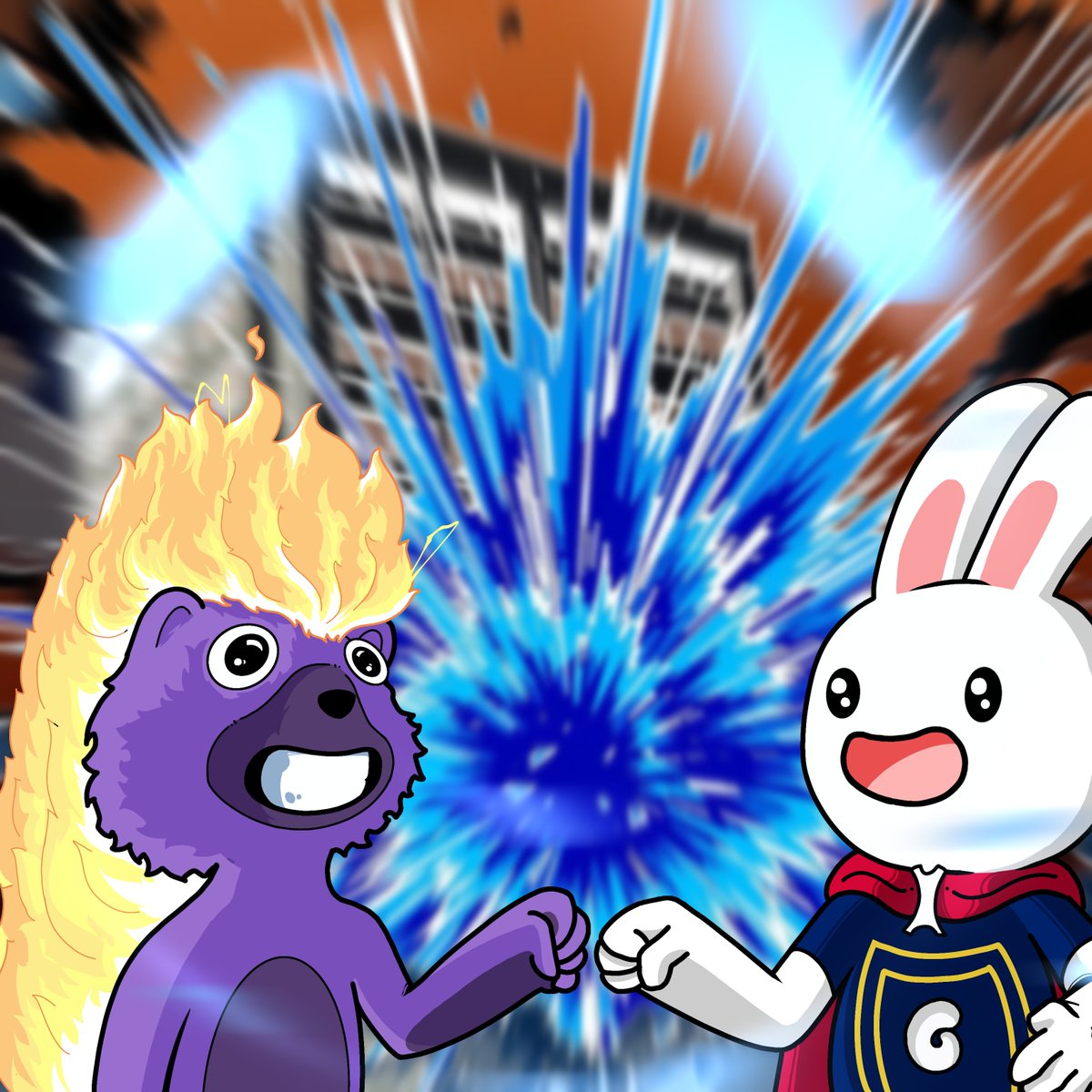 TeamTuzi's tweet photo. Let's do something explosive @spikynads 🐰🟪 https://t.co/wsTFl1fKON