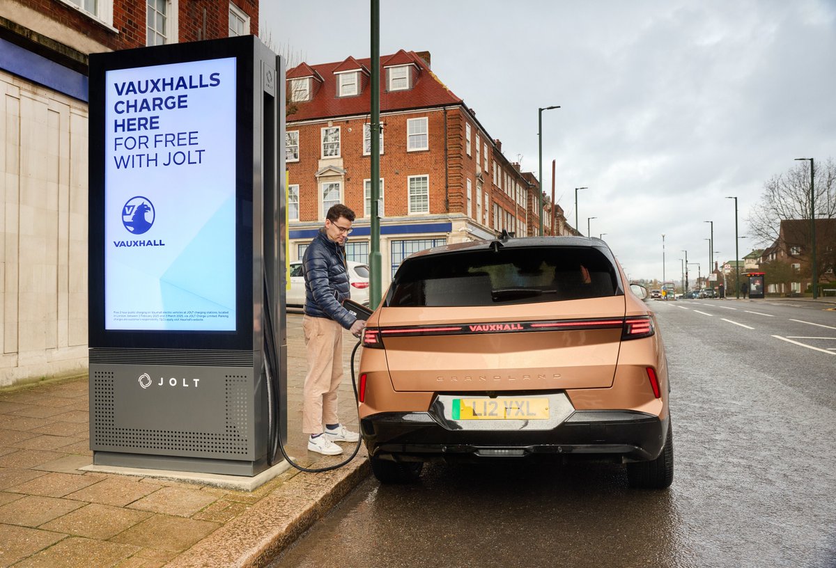 Free EV charging for Vauxhall drivers!

From 3/2/2025 to 2/3/2025, #Vauxhall is partnering with JOLT to offer free on-street EV charging across North West London aligning with our Electric Streets of Britain initiative. #ElectricStreetsOfBritain

Details: bit.ly/40ZFJQJ