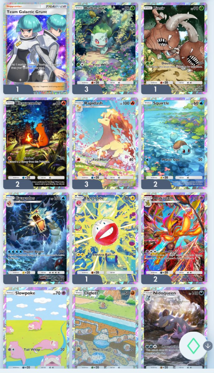 SHADFACTOR's tweet photo. Who wants to trade? #PokemonTCGPocket #Pokemon https://t.co/BlI0BJClzT
