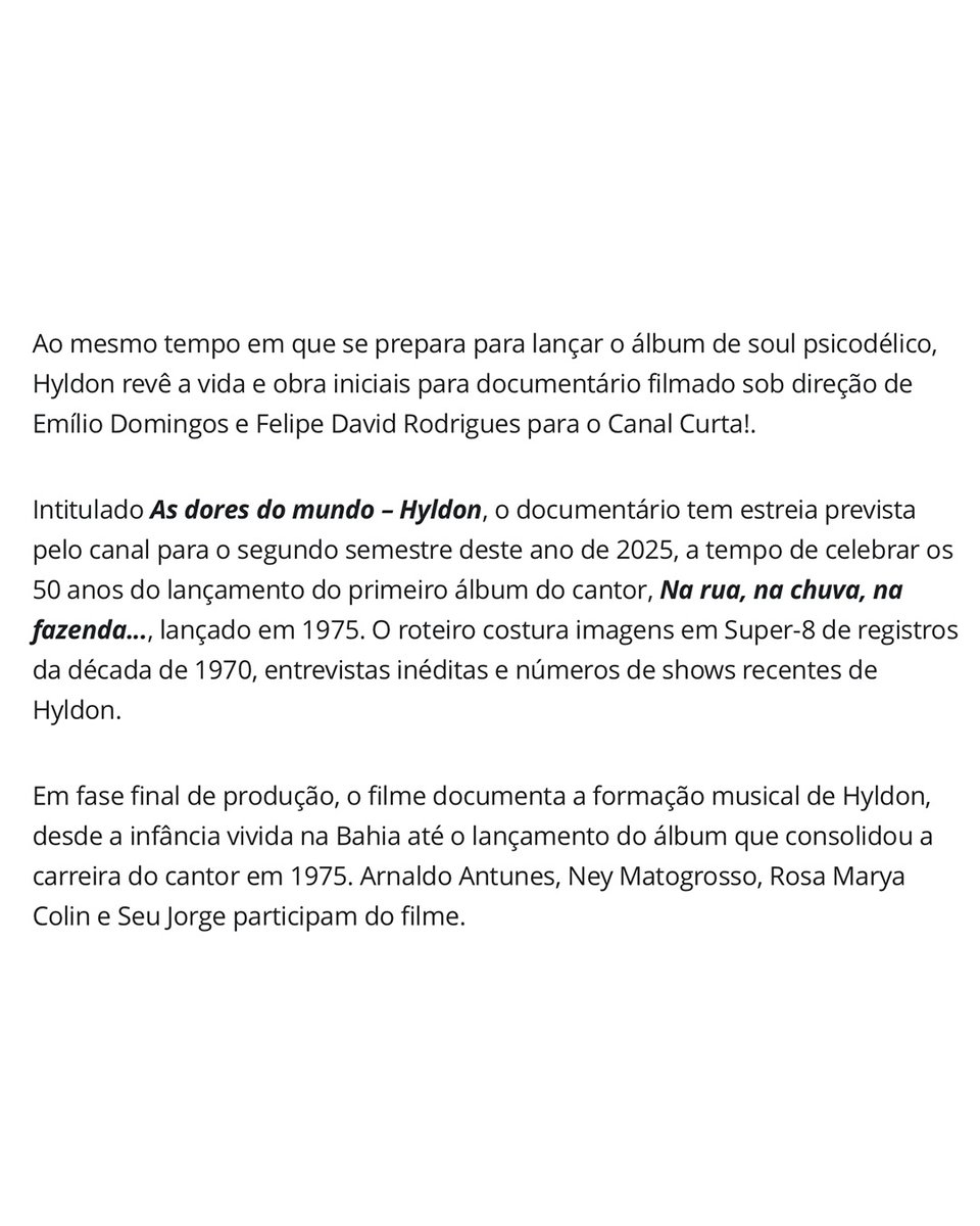 jazzisdeadco's tweet photo. @Hyldon @JornalOGlobo @mauro Hyldon's single with @adrianyounge "Favela do Rio de Janeiro" is out now! Preorders for our album Hyldon JID023 are available now at https://t.co/ebiUCBuJ6i
#hyldon #jazzisdead #braziliansoul #adrianyounge https://t.co/7NhySyjP0Q