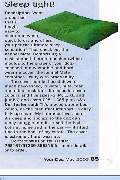 Kennelmate Dog Beds tweet media
