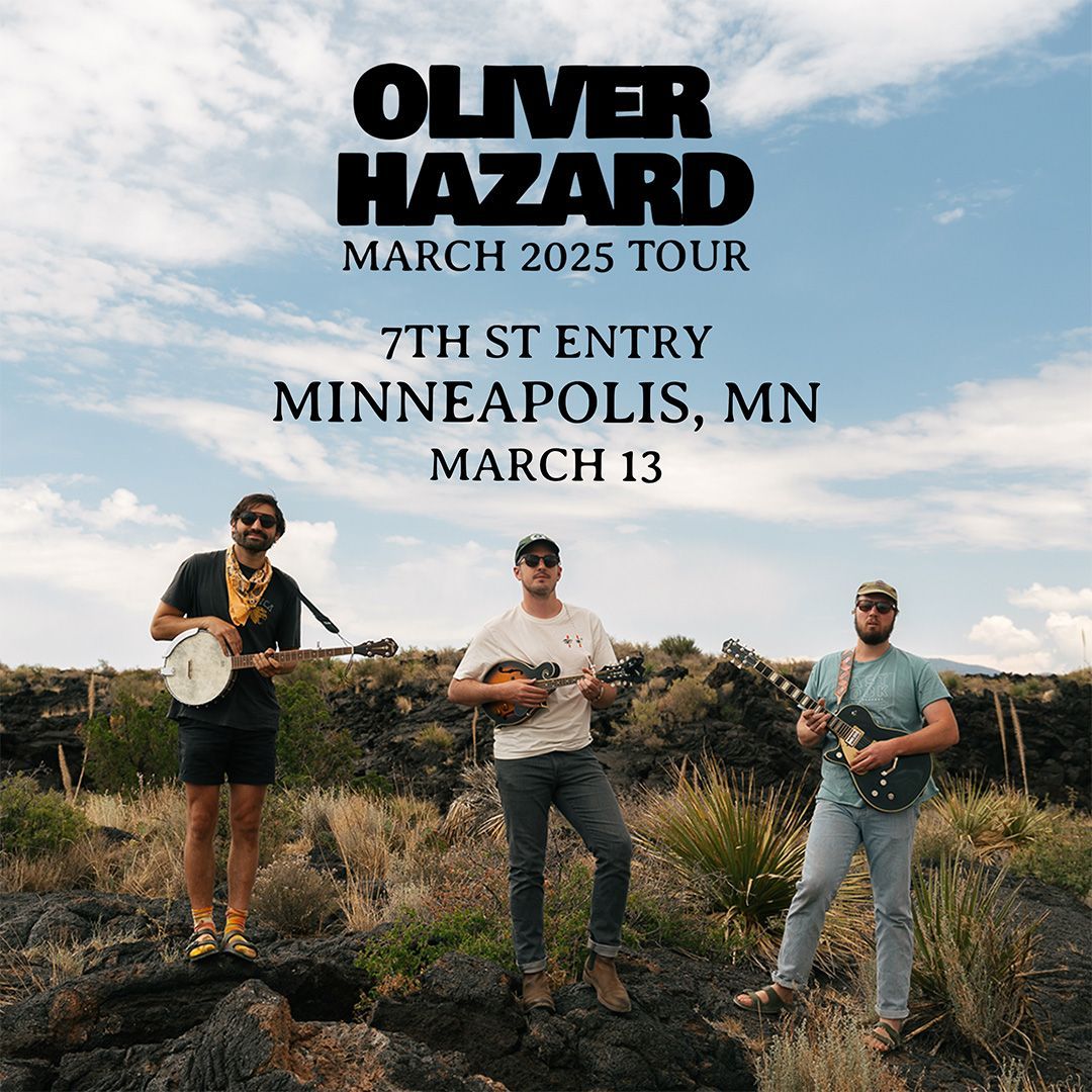 First Avenue (@firstavenue) on Twitter photo Just Announced: <a href="/olihazard/">OLIVER HAZARD</a> in the 7th St Entry on March 13.
On sale now ā firstavenue.me/3CoqJ5O Just Announced: <a href="/olihazard/">OLIVER HAZARD</a> in the 7th St Entry on March 13.
On sale now ā firstavenue.me/3CoqJ5O