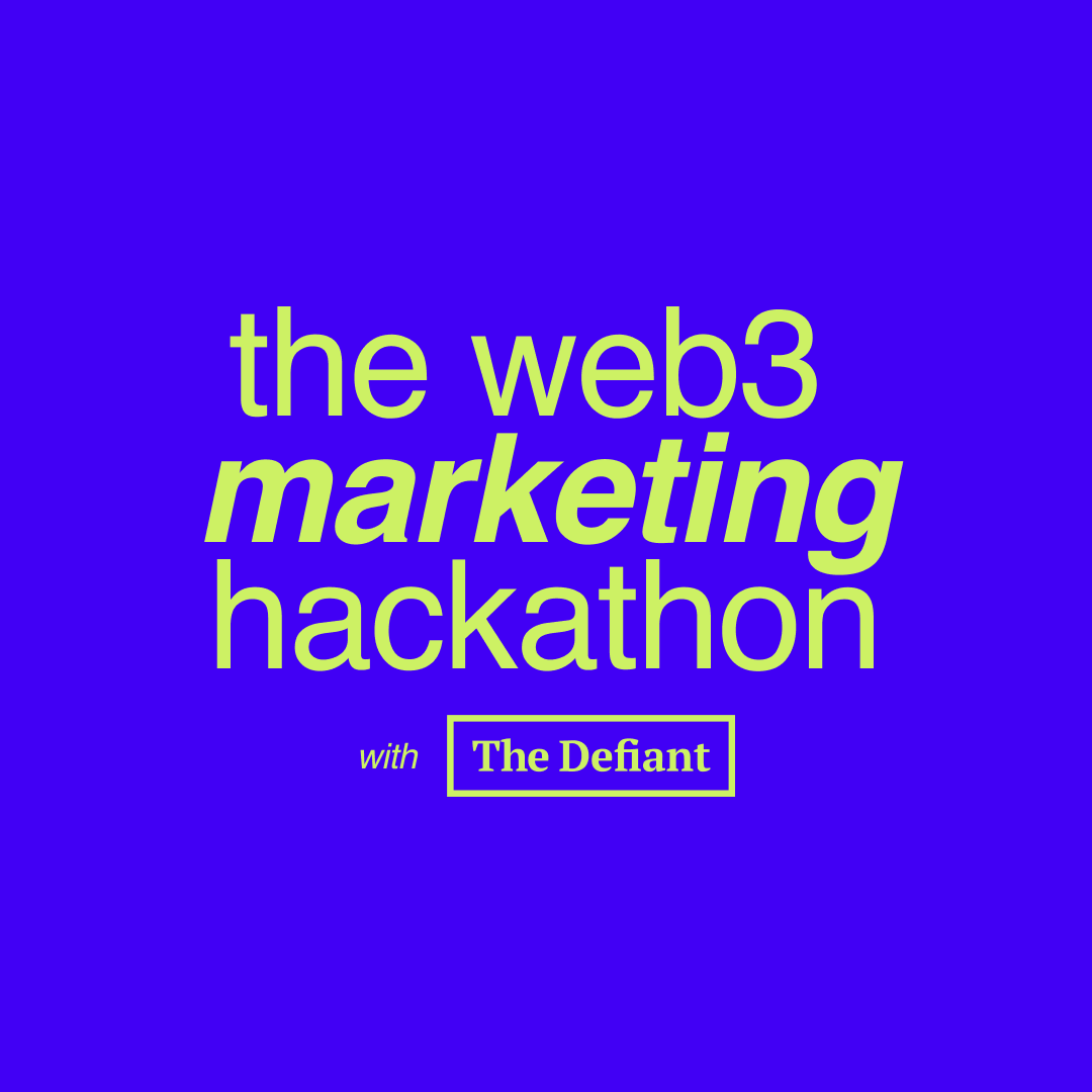 Alex - Web3 Marketer (@frogule) on Twitter photo I spent the last month working my FOMO hacking skills in the DMs of tons of CMOs and founders I know.
While I am close to bringing some amazing deals to make the Web3 Marketing Hackathon - THE PLACE to be on Feb 24th, today I am very proud to announce <a href="/DefiantNews/">The Defiant</a> as the Premium I spent the last month working my FOMO hacking skills in the DMs of tons of CMOs and founders I know.
While I am close to bringing some amazing deals to make the Web3 Marketing Hackathon - THE PLACE to be on Feb 24th, today I am very proud to announce <a href="/DefiantNews/">The Defiant</a> as the Premium