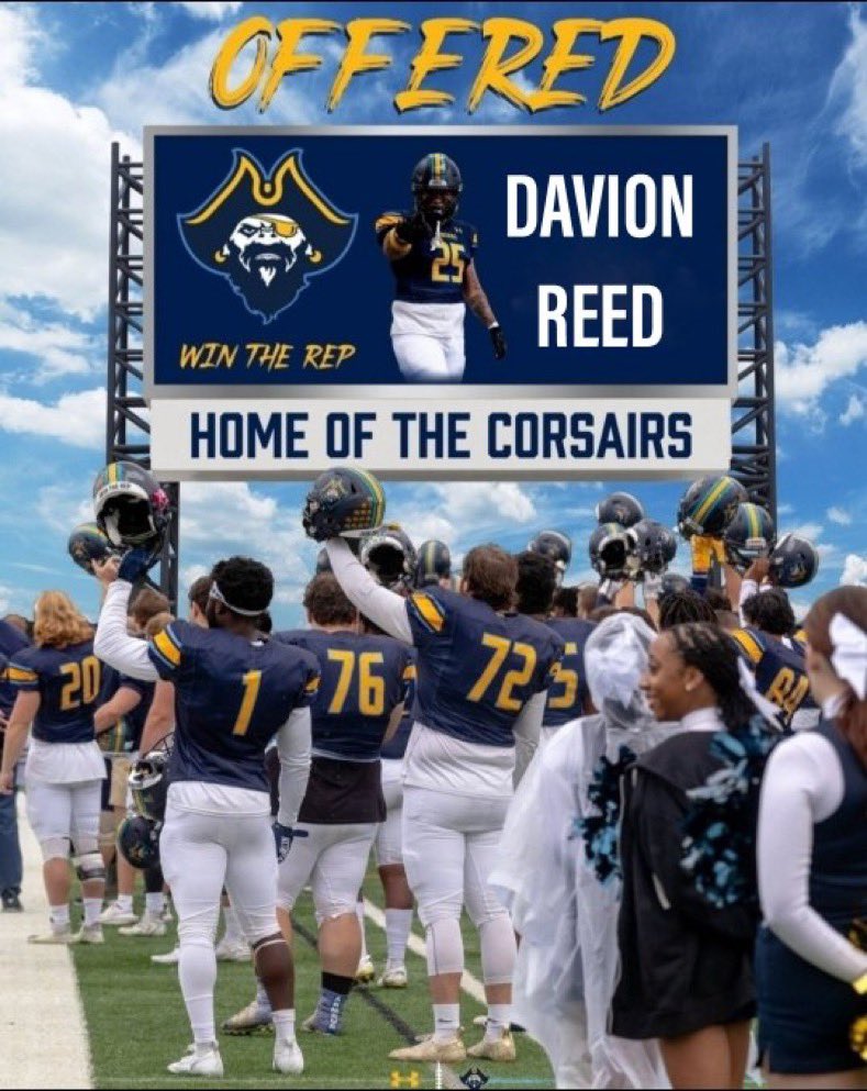 860Reed's tweet photo. #AGTG After a great conversation with @UMASSDCoachMcC I’m
blessed to receive my sixth Official offer from Umass Dartmouth. @CoachCJerr #WinTheRep https://t.co/7gdQDBsdye