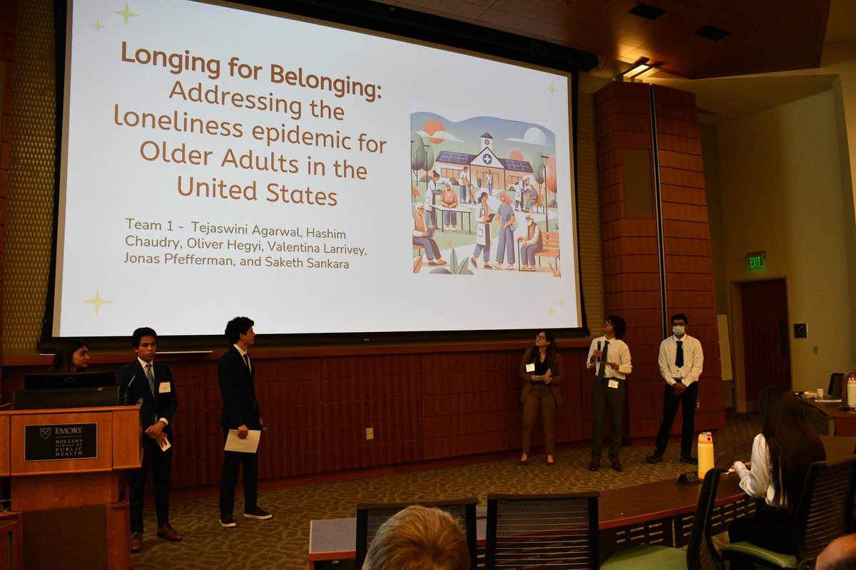 Emory Global Health Institute (@emoryghi) on Twitter photo CONGRATS WINNERS 🏆of the 2025 Intramural Emory Global Health Case Competition, Longing for Belonging: Addressing the #LonelinessEpidemic in the U.S” This team will compete for <a href="/EmoryUniversity/">Emory University</a> in the international competition in March when we host 30+ schools from around the🌎. CONGRATS WINNERS 🏆of the 2025 Intramural Emory Global Health Case Competition, Longing for Belonging: Addressing the #LonelinessEpidemic in the U.S” This team will compete for <a href="/EmoryUniversity/">Emory University</a> in the international competition in March when we host 30+ schools from around the🌎.