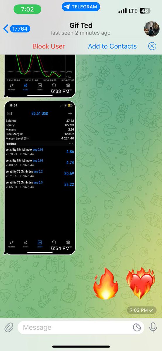 My VIP CHANNEL MEMBERS RESULTS.✅💰🐐🔥🔥

Join my free telegram channel link below 
t.me/stunnerv75trad…