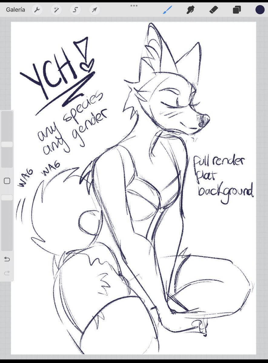 YET ANOTHER YCH‼️‼️✨💯

this is $100 fully rendered only one slot!
dm to get!

RTs are very helpful🫶🏻