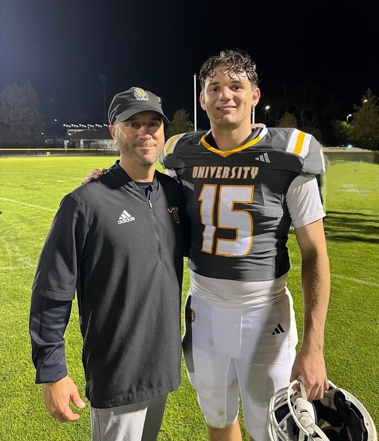LSUTigersSI's tweet photo. #LSU has added Baton Rouge (La.) University Lab quarterback Emile Picarella to the 2025 Recruiting Class.

The 6-foot-2, 200+ pound signal-caller shined as a junior in 2023 during a record-setting year.

Now, he'll stay home in 2025.

The Latest: https://t.co/hMeh4BzBSj https://t.co/SEg5AjIXTt