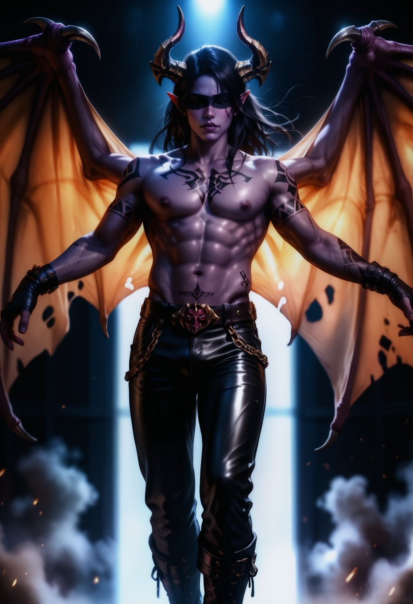 TheSuccubusAI's tweet photo. His power eclipses the gods. His will bends reality. Do you dare to defy him? 👁️💀
#mindcontrolcomics #FallenAngels #nsfwcomics #waifucorruption #CalStormrage https://t.co/SosQ59Angy